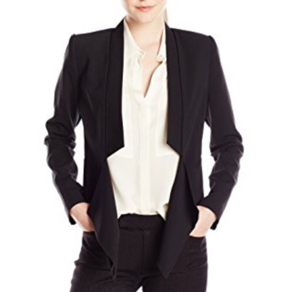 BCBG MaxAzria Candice Black Blazer